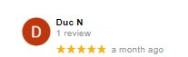 Duc Nguyen 5 star review for Total Financial Freedom
